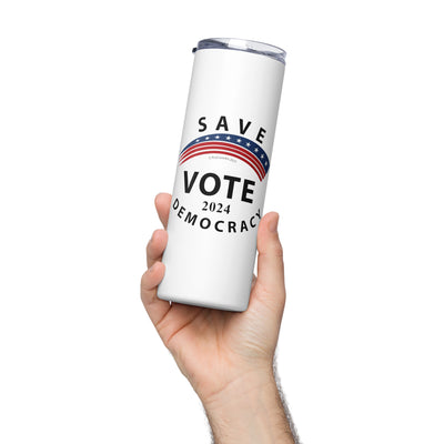 VOTE 2024 - Stainless steel tumbler