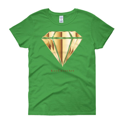 Gold Diamond - Women's short sleeve t-shirt - Gildan