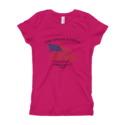 The Speech is Free Girl's T-Shirt