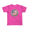 Made Born and Raised in the USA - Short sleeve kids t-shirt
