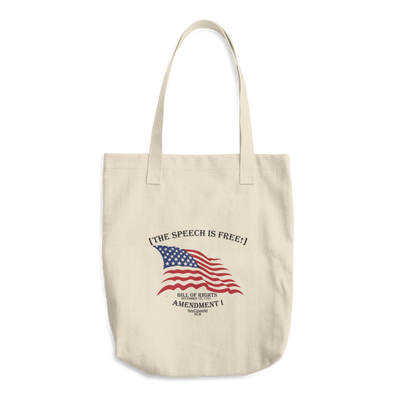 The Speech is Free - Cotton Tote Bag