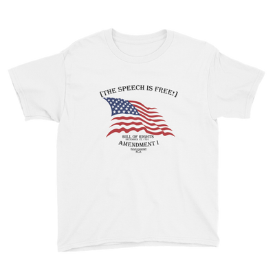 The Speech is Free Youth Short Sleeve T-Shirt