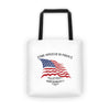 The Speech is Free Tote bag