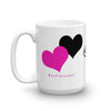 Pink Heart - Mug made in the USA