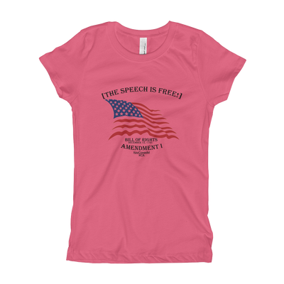 The Speech is Free Girl's T-Shirt