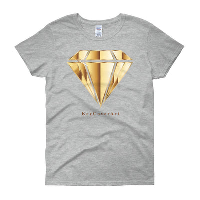 Gold Diamond - Women's short sleeve t-shirt - Gildan