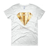 Gold Diamond - Women's short sleeve t-shirt - Gildan