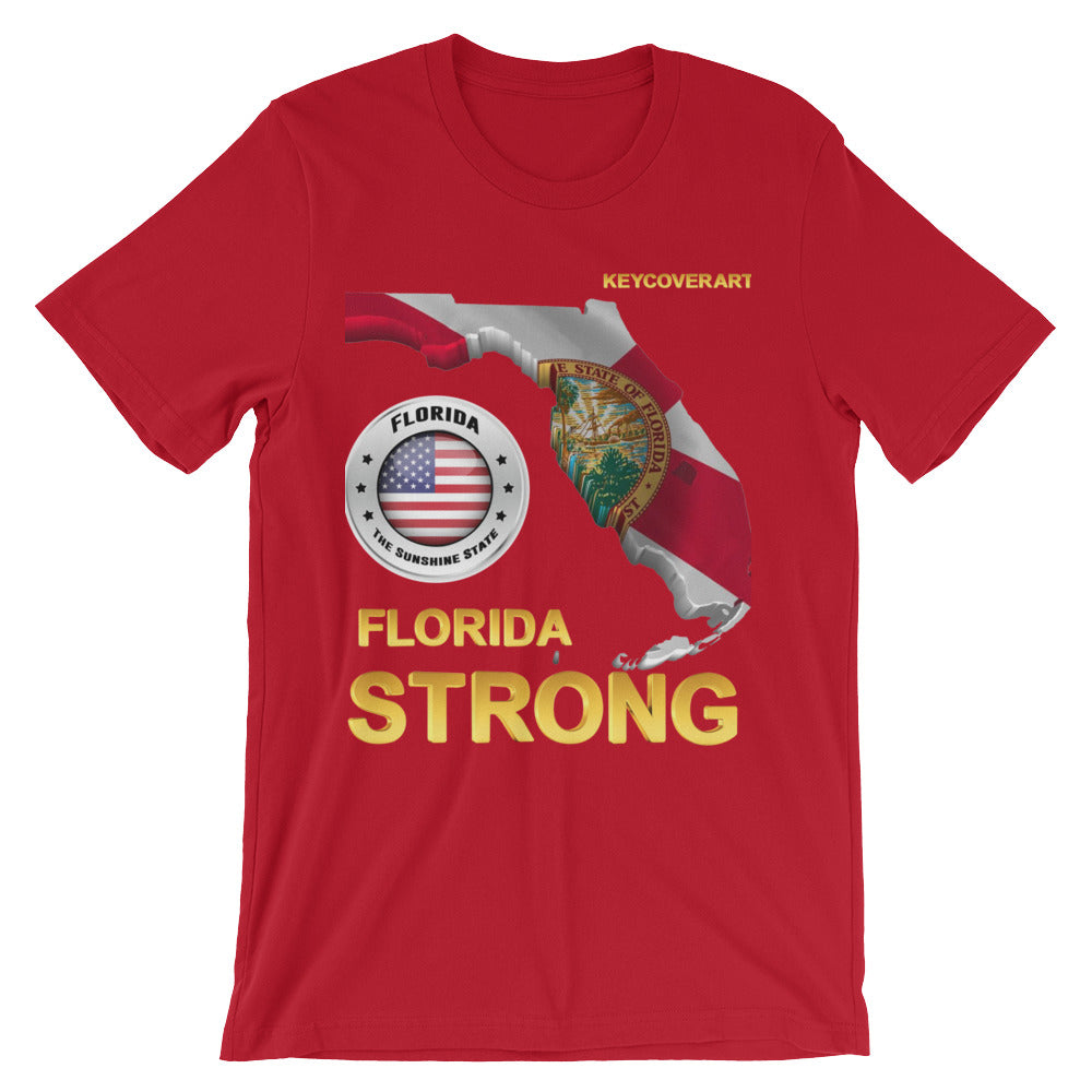 Florida Strong T-Shirt Florida-Support Men's Women's Fashion