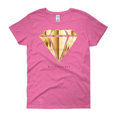 Gold Diamond - Women's short sleeve t-shirt - Gildan