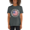 Made Born and Raised in the USA - Short-Sleeve Unisex T-Shirt