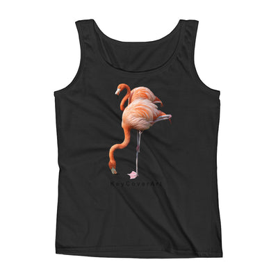 Flamingos - Ladies' Tank - Anvil