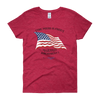 The Press is Free - Gildan Ladies Cotton Tee - Women's short sleeve T-shirt