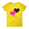 Pink Heart - Women's short sleeve t-shirt - Gildan