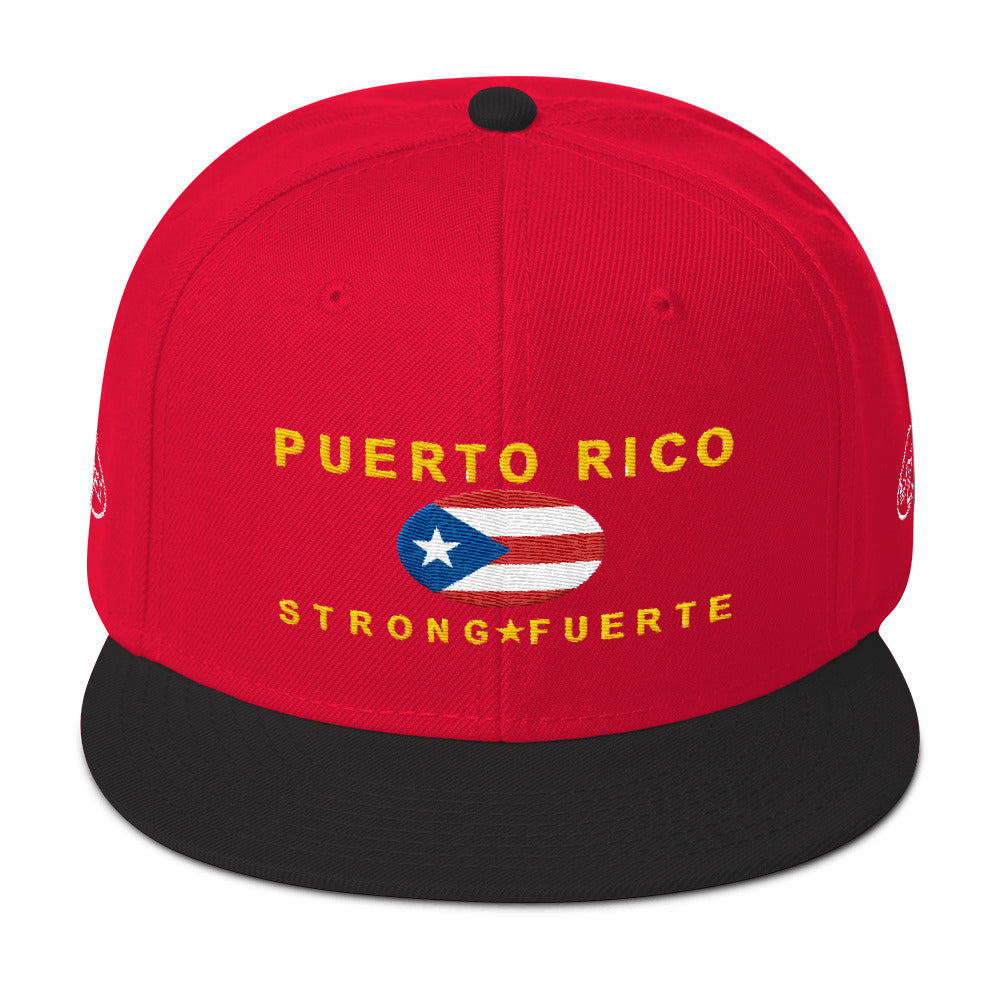 PUERTO RICO RED EDITION Snapback Hat