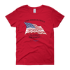 The Press is Free - Gildan Ladies Cotton Tee - Women's short sleeve T-shirt