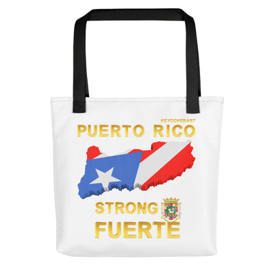 Puerto Rico Strong Fuerte- Tote bag - All Proceeds will be donated!