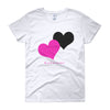 Pink Heart - Women's short sleeve t-shirt - Gildan