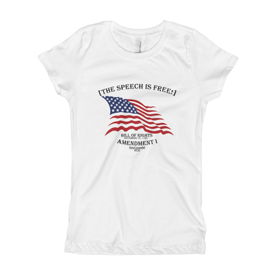 The Speech is Free Girl's T-Shirt