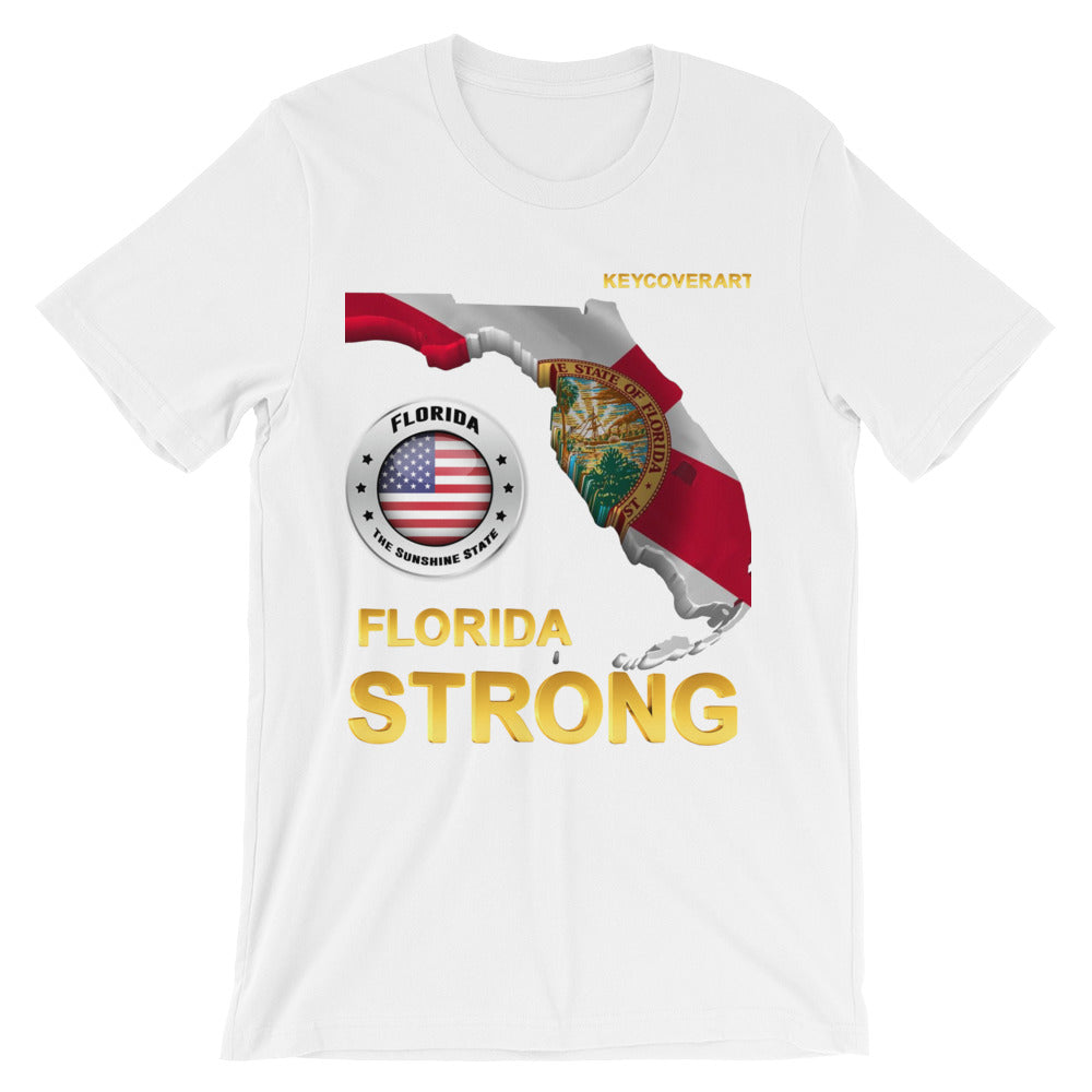 Florida Strong T-Shirt Florida-Support Men's Women's Fashion