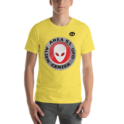 Area 51 Alien & UFO CEnter - Short-Sleeve Unisex T-Shirt