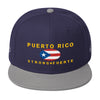 Puerto Rico Strong/Fuerte - Snapback Hat - All Proceeds will be Donated!